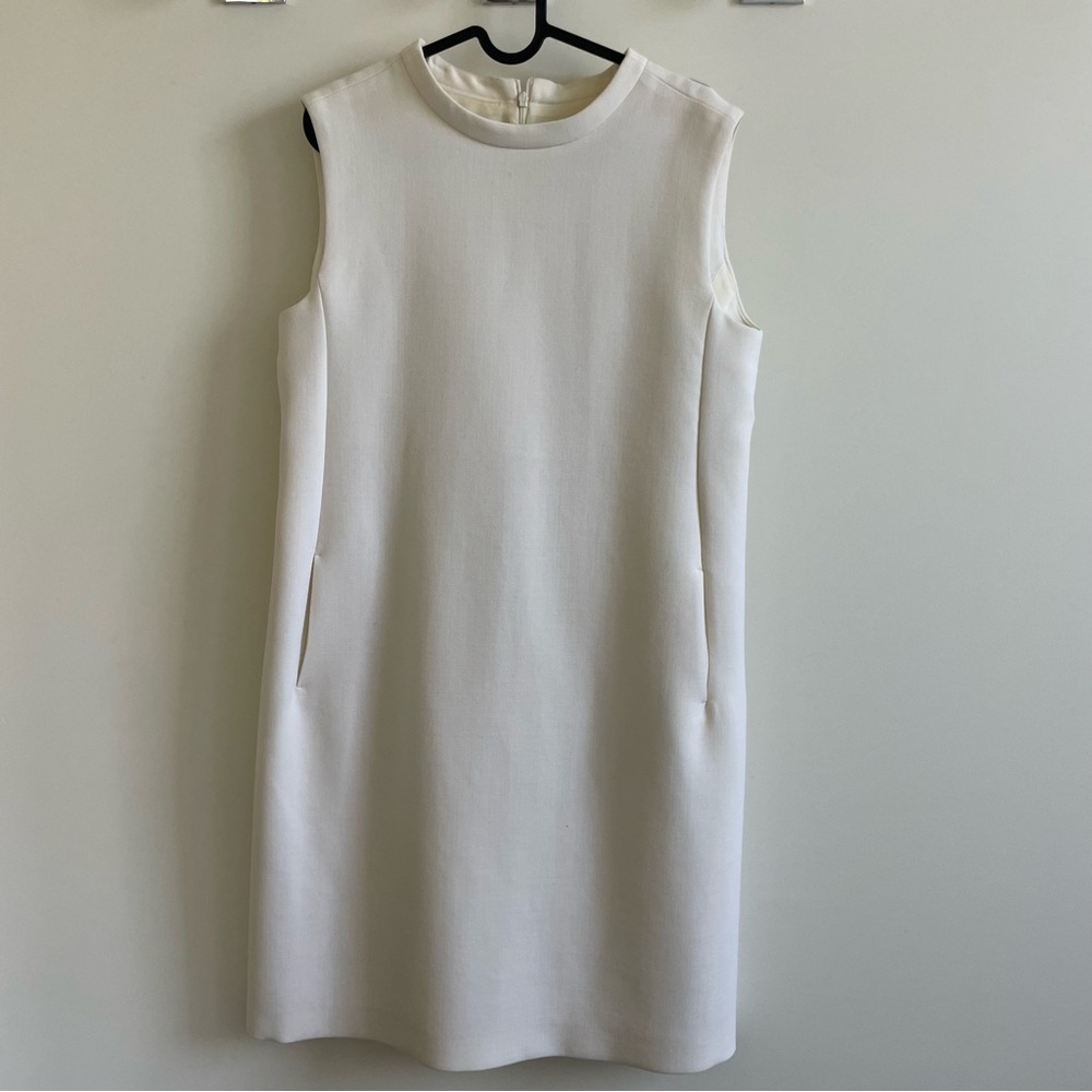 ‘S MaxMara off white shift dress
